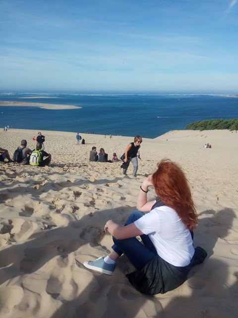 Найбільша природна піщана дюна Європи - дюна Піла (фр. la Dune du Pilat)